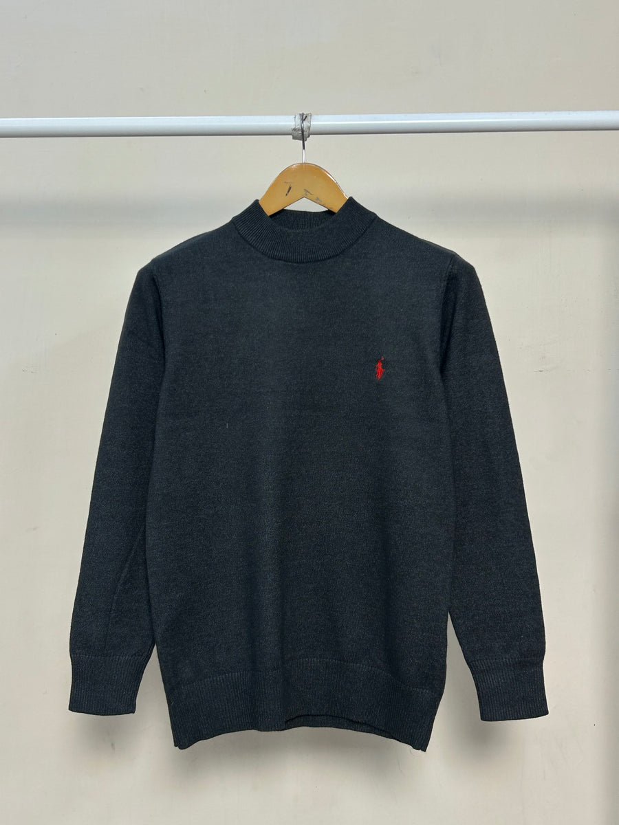 POLO RL MOCK NECK SWEATER (S)