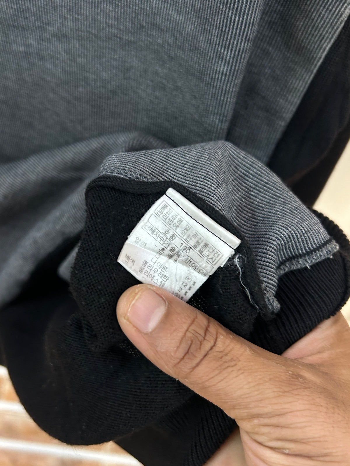 QUARTER ZIPPER(L)