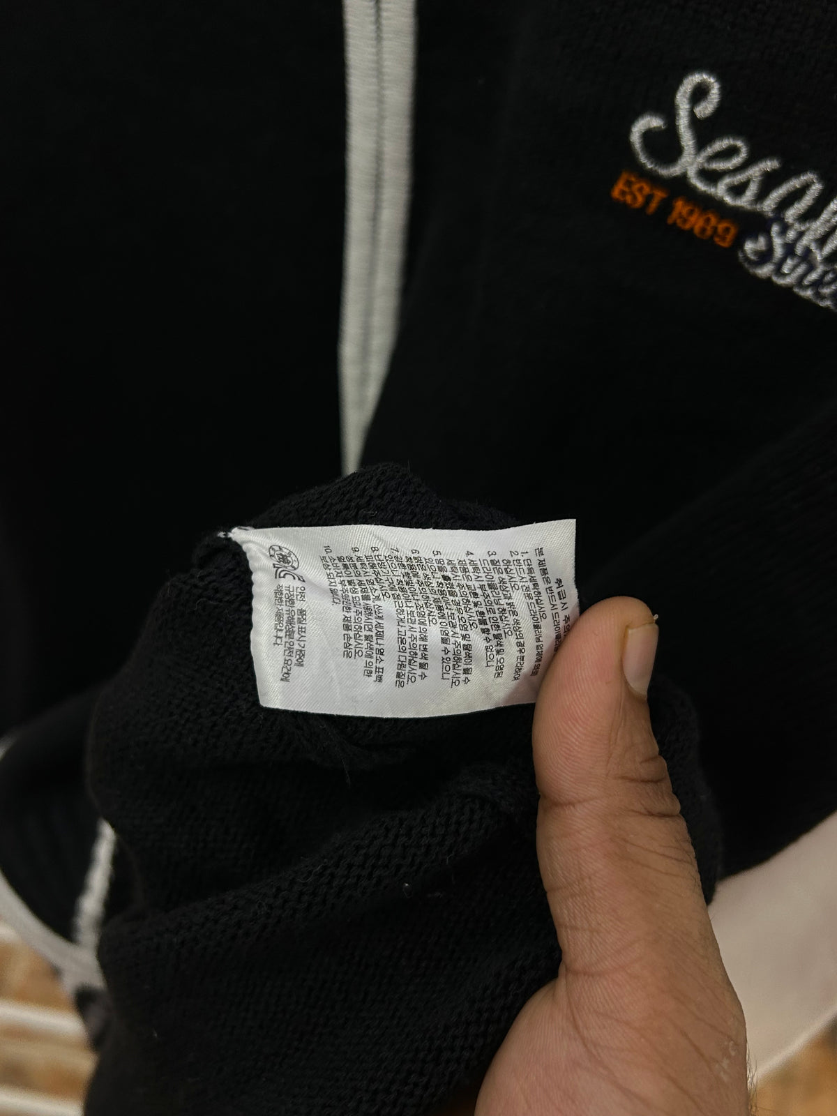 ZIPPER SWEATER (M)